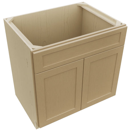 Fabuwood Galaxy Natural Oak SB33SDF Base Sink Cabinet, Top View