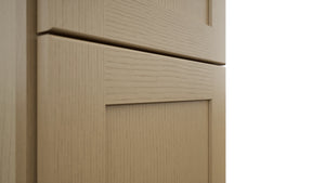 Fabuwood Galaxy Natural Oak TP151284 Tall Pantry Cabinet, Detail View