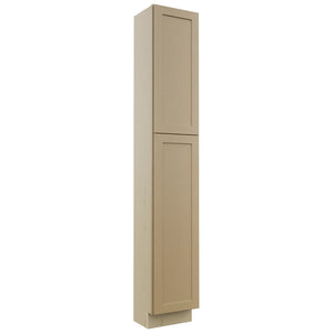 Fabuwood Galaxy Natural Oak TP151290 Tall Pantry Cabinet, Front View
