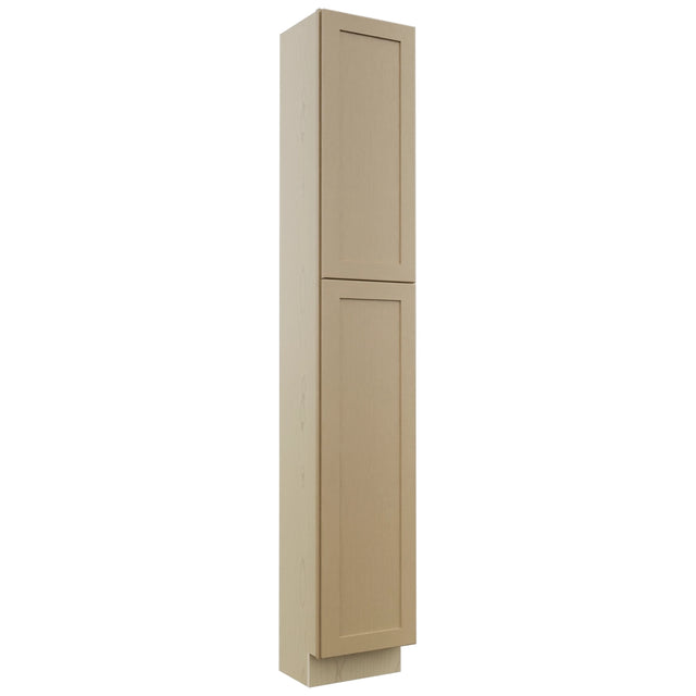 Fabuwood Galaxy Natural Oak TP151290 Tall Pantry Cabinet, Front View