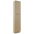 Fabuwood Galaxy Natural Oak TP152490 Tall Pantry Cabinet, Front View