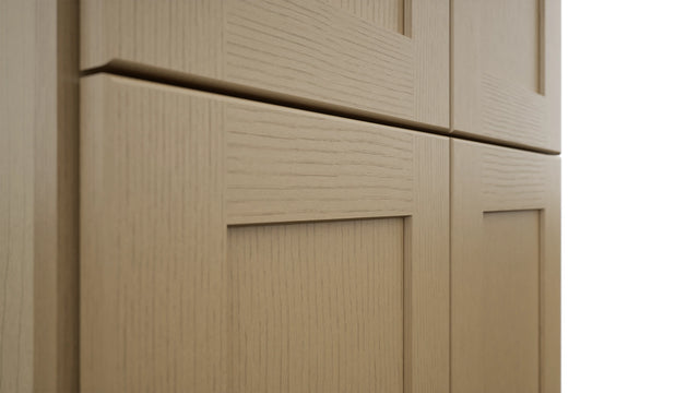 Fabuwood Galaxy Natural Oak TP181293 Tall Pantry Cabinet, Detail View