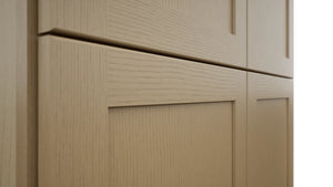 Fabuwood Galaxy Natural Oak TP241296 Tall Pantry Cabinet, Detail View