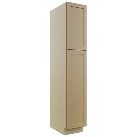 Fabuwood Galaxy Natural Oak TP242484 Tall Pantry Cabinet, Front View