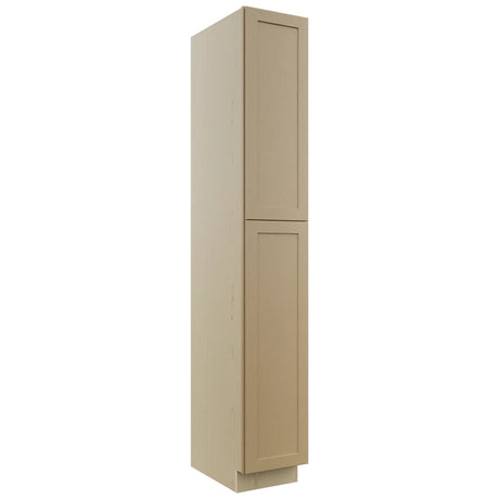 Fabuwood Galaxy Natural Oak TP242496 Tall Pantry Cabinet, Front View