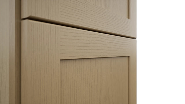 Fabuwood Galaxy Natural Oak TP301296 Tall Pantry Cabinet, Detail View