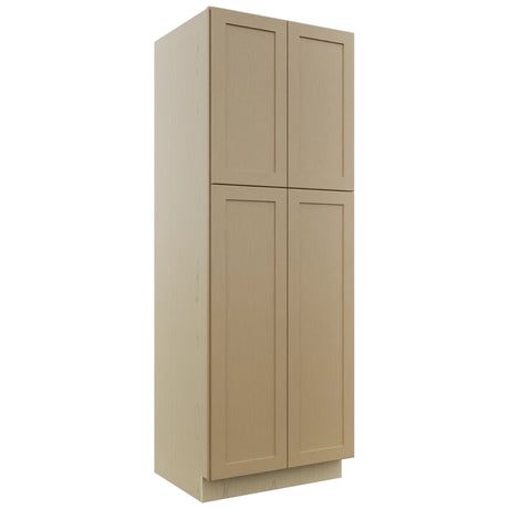 Fabuwood Galaxy Natural Oak TP361284 Tall Pantry Cabinet, Front View