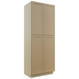 Fabuwood Galaxy Natural Oak TP362496 Tall Pantry Cabinet, Front View