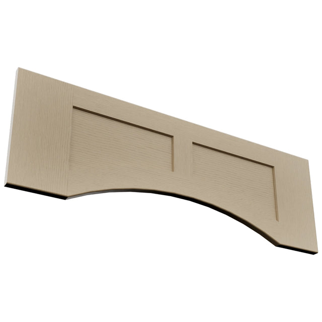 Fabuwood Galaxy Natural Oak VARP36 Wall Valance, Top View