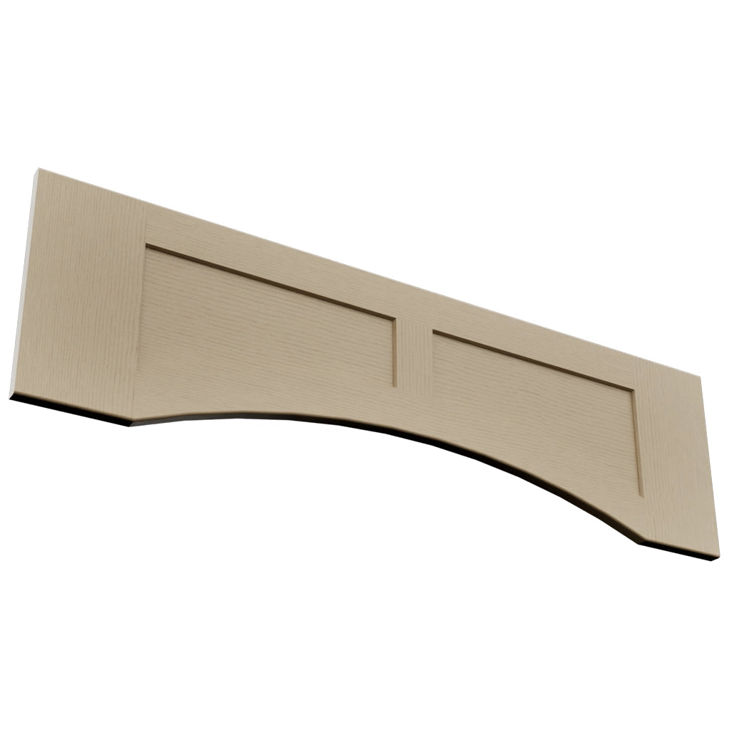 Fabuwood Galaxy Natural Oak VARP42 Wall Valance, Top View