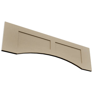 Fabuwood Galaxy Natural Oak VARP42 Wall Valance, Top View