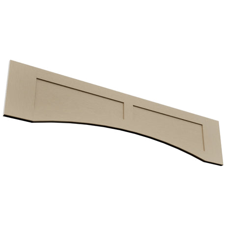 Fabuwood Galaxy Natural Oak VARP54 Wall Valance, Top View