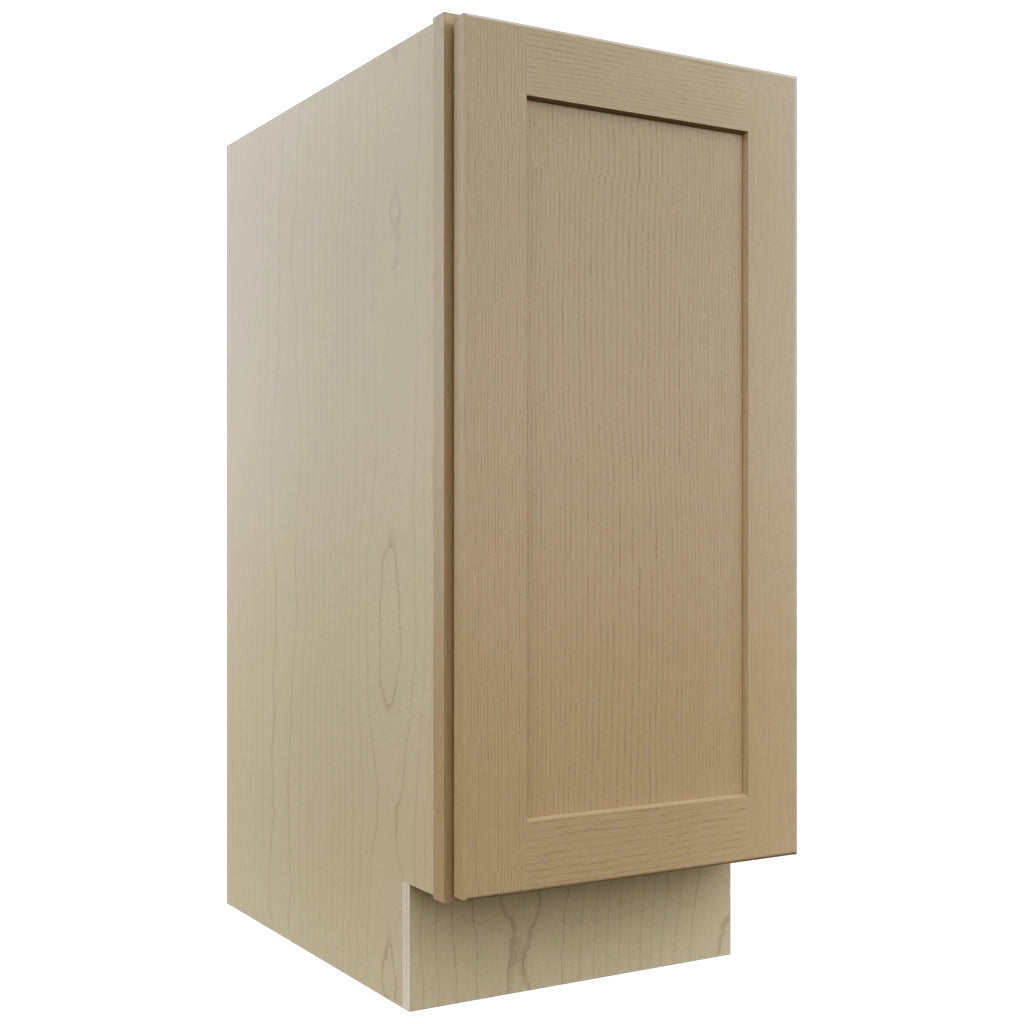 Fabuwood Galaxy Natural Oak VB15FD Vanity Base Full Height Cabinet, Front View