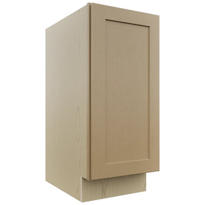 Fabuwood Galaxy Natural Oak VB15FD Vanity Base Full Height Cabinet, Front View