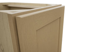 Fabuwood Galaxy Natural Oak VB15FD Vanity Base Full Height Cabinet, Detail View