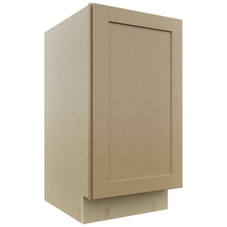 Fabuwood Galaxy Natural Oak VB18FD Vanity Base Full Height Cabinet, Front View