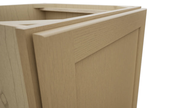 Fabuwood Galaxy Natural Oak VB21FD Vanity Base Full Height Cabinet, Detail View