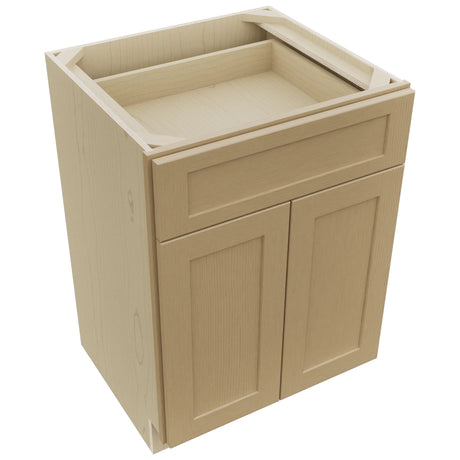 Fabuwood Galaxy Natural Oak VB24-34 Vanity Base Standard Cabinet, Top View