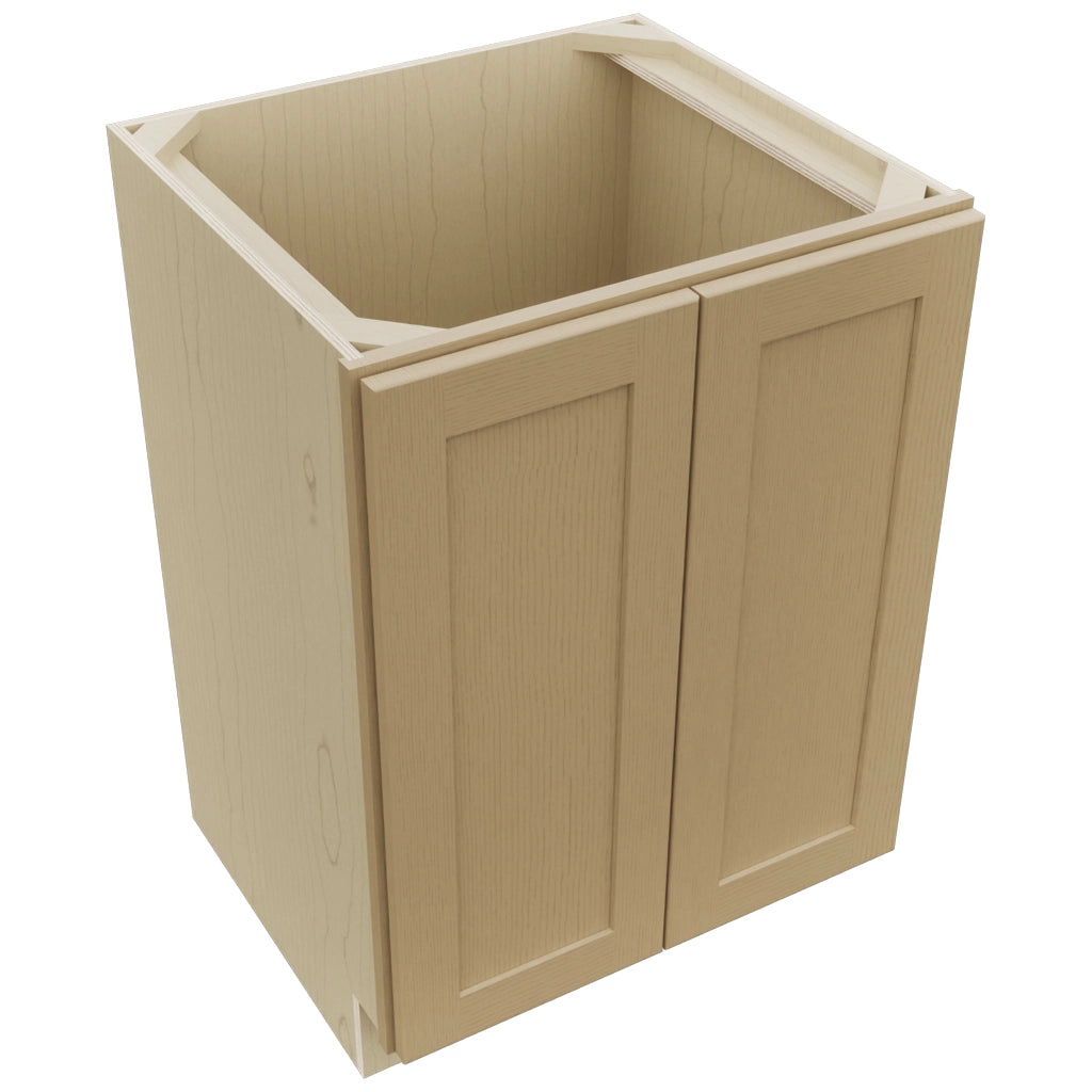 Fabuwood Galaxy Natural Oak VB24FD Vanity Base Full Height Cabinet, Top View