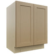 Fabuwood Galaxy Natural Oak VB27FD Vanity Base Full Height Cabinet, Front View