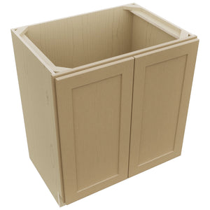 Fabuwood Galaxy Natural Oak VB30FD Vanity Base Full Height Cabinet, Top View