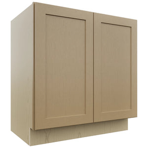 Fabuwood Galaxy Natural Oak VB33FD Vanity Base Standard Cabinet, Front View