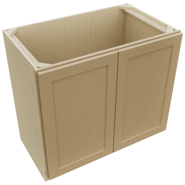Fabuwood Galaxy Natural Oak VB36FD Vanity Base Full Height Cabinet, Top View