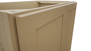 Fabuwood Galaxy Natural Oak VB36FD Vanity Base Full Height Cabinet, Detail View