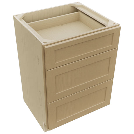 Fabuwood Galaxy Natural Oak VDB24-34 Vanity Drawer Cabinet, Top View