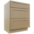 Fabuwood Galaxy Natural Oak VDB27-34 Vanity Drawer Cabinet, Front View