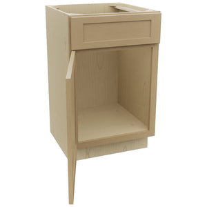 Fabuwood Galaxy Natural Oak VSB21-34 Vanity Sink Cabinet, Open View
