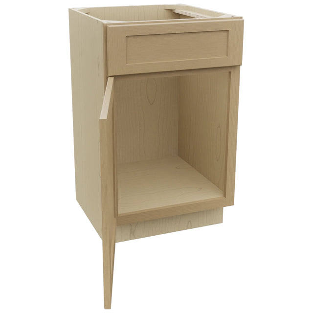 Fabuwood Galaxy Natural Oak VSB21-34 Vanity Sink Cabinet, Open View
