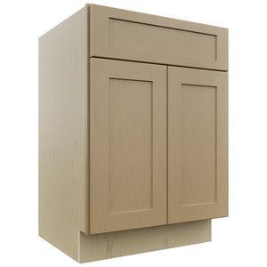 Fabuwood Galaxy Natural Oak VSB24-34 Vanity Sink Cabinet, Front View