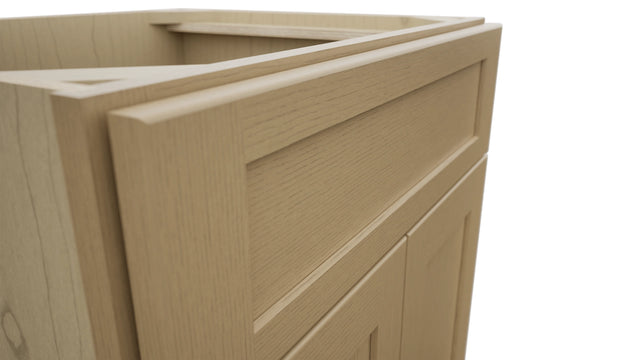 Fabuwood Galaxy Natural Oak VSB24-34 Vanity Sink Cabinet, Detail View