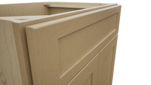 Fabuwood Galaxy Natural Oak VSB27-34 Vanity Sink Cabinet, Detail View