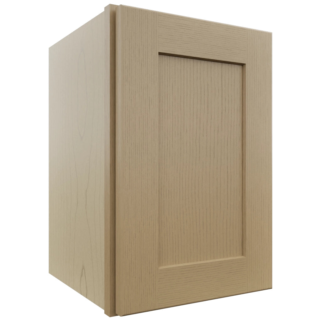 Fabuwood Galaxy Natural Oak W1218 Wall Standard Cabinet, Front View