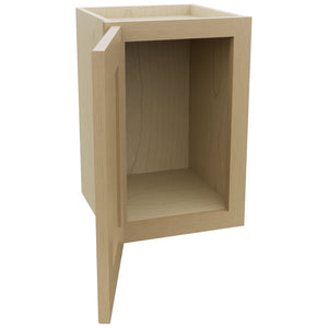 Fabuwood Galaxy Natural Oak W1218 Wall Standard Cabinet, Open View