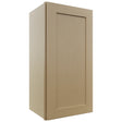 Fabuwood Galaxy Natural Oak W1530 Wall Standard Cabinet, Front View