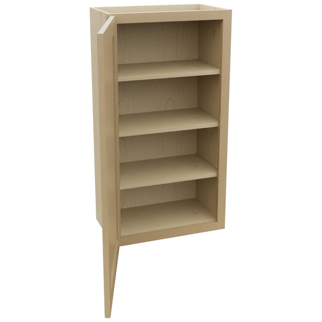 Fabuwood Galaxy Natural Oak W2139 Wall Standard Cabinet, Open View