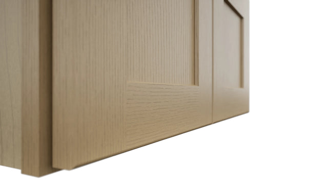 Fabuwood Galaxy Natural Oak W2412 Wall Standard Cabinet, Detail View