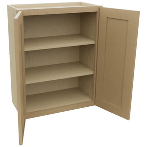 Fabuwood Galaxy Natural Oak W2430 Wall Standard Cabinet, Open View