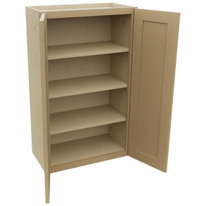 Fabuwood Galaxy Natural Oak W2439 Wall Standard Cabinet, Open View