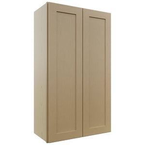 Fabuwood Galaxy Natural Oak W2442 Wall Standard Cabinet, Front View