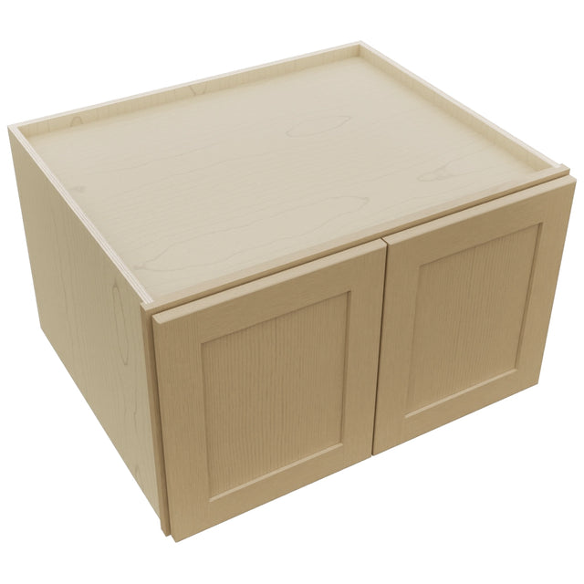 Fabuwood Galaxy Natural Oak W301824 Wall Deep Cabinet, Top View