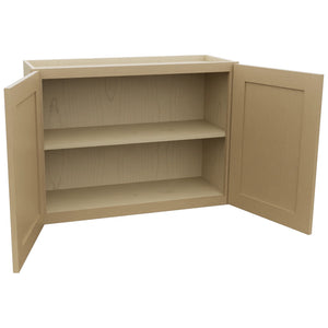 Fabuwood Galaxy Natural Oak W3324 Wall Standard Cabinet, Open View