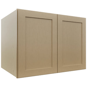 Fabuwood Galaxy Natural Oak W332424 Wall Deep Cabinet, Front View