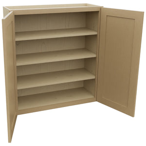 Fabuwood Galaxy Natural Oak W3336 Wall Standard Cabinet, Open View