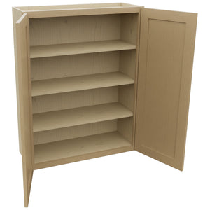 Fabuwood Galaxy Natural Oak W3342 Wall Standard Cabinet, Open View