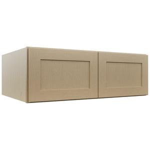 Fabuwood Galaxy Natural Oak W361224 Wall Deep Cabinet, Front View