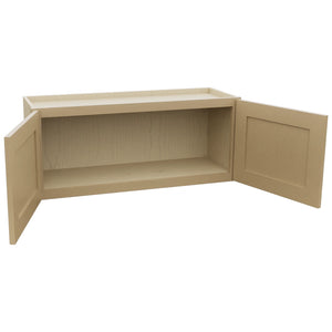 Fabuwood Galaxy Natural Oak W3615 Wall Standard Cabinet, Open View